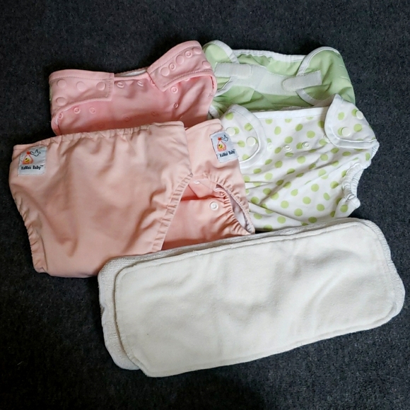 kawaii baby Bottoms 5 Pc Lot Of Kawaii Baby Cloth Diapers Poshmark